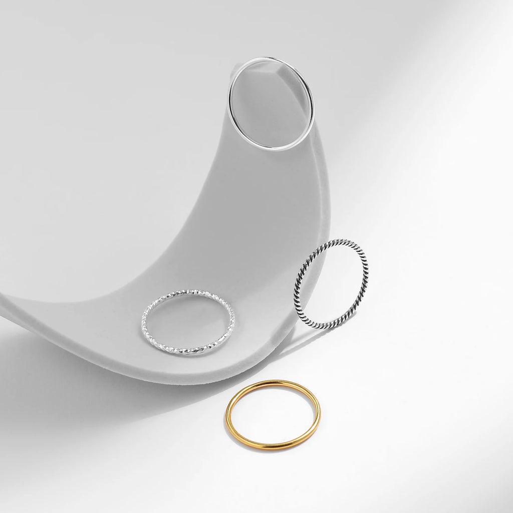 SilverWave Ring